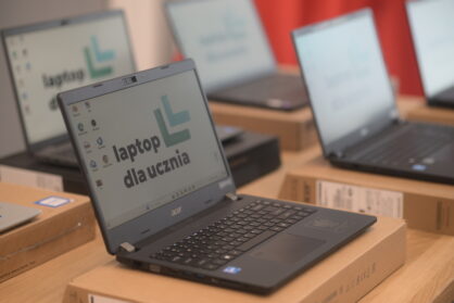 Laptop dla uczniów  klas IV